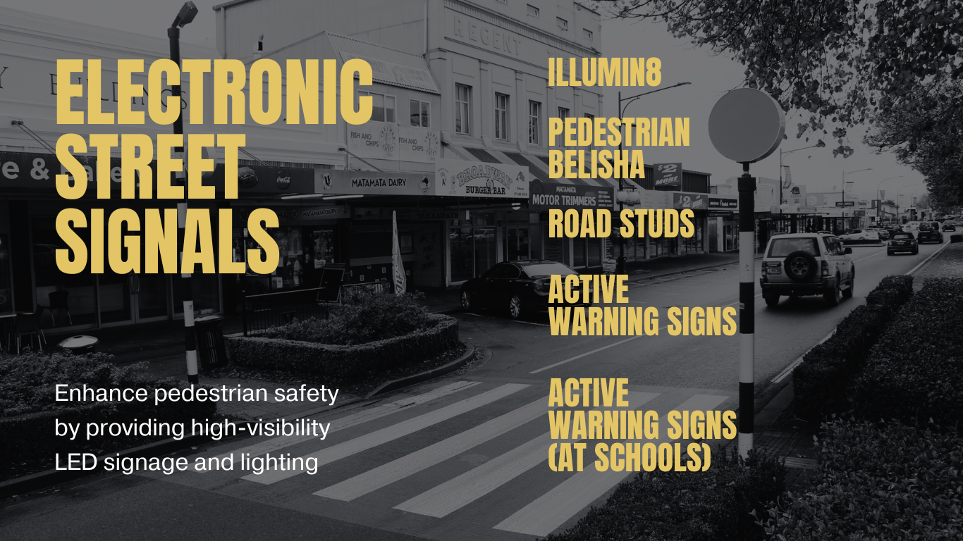 Harding Traffic offers a range of high-quality electronic street signals, including the Illumin8 series and LED Belisha